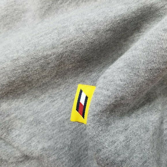 Gray Pull Over Collared 1/4 Zip Jacket N21-0041P - Picture 5 of 5